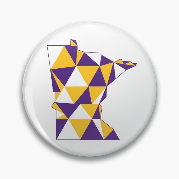 Item preview, Minnesota - Purple and Gold designed and sold by ByJeanBean.