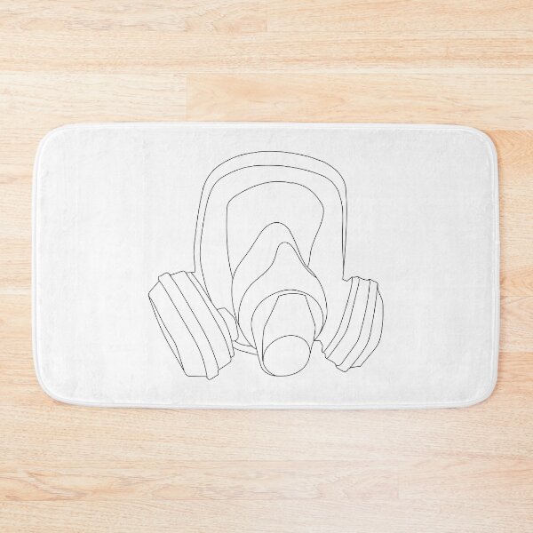 Item preview, breaking bad mask minimal line drawing designed and sold by SimonNeedham.