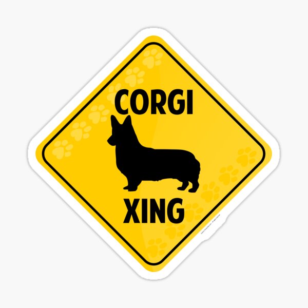 Welsh Terrier Dog Crossing Xing Sign New Made in USA 