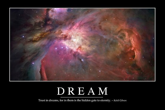 Dream Inspirational Quote And Motivational Poster Posters By