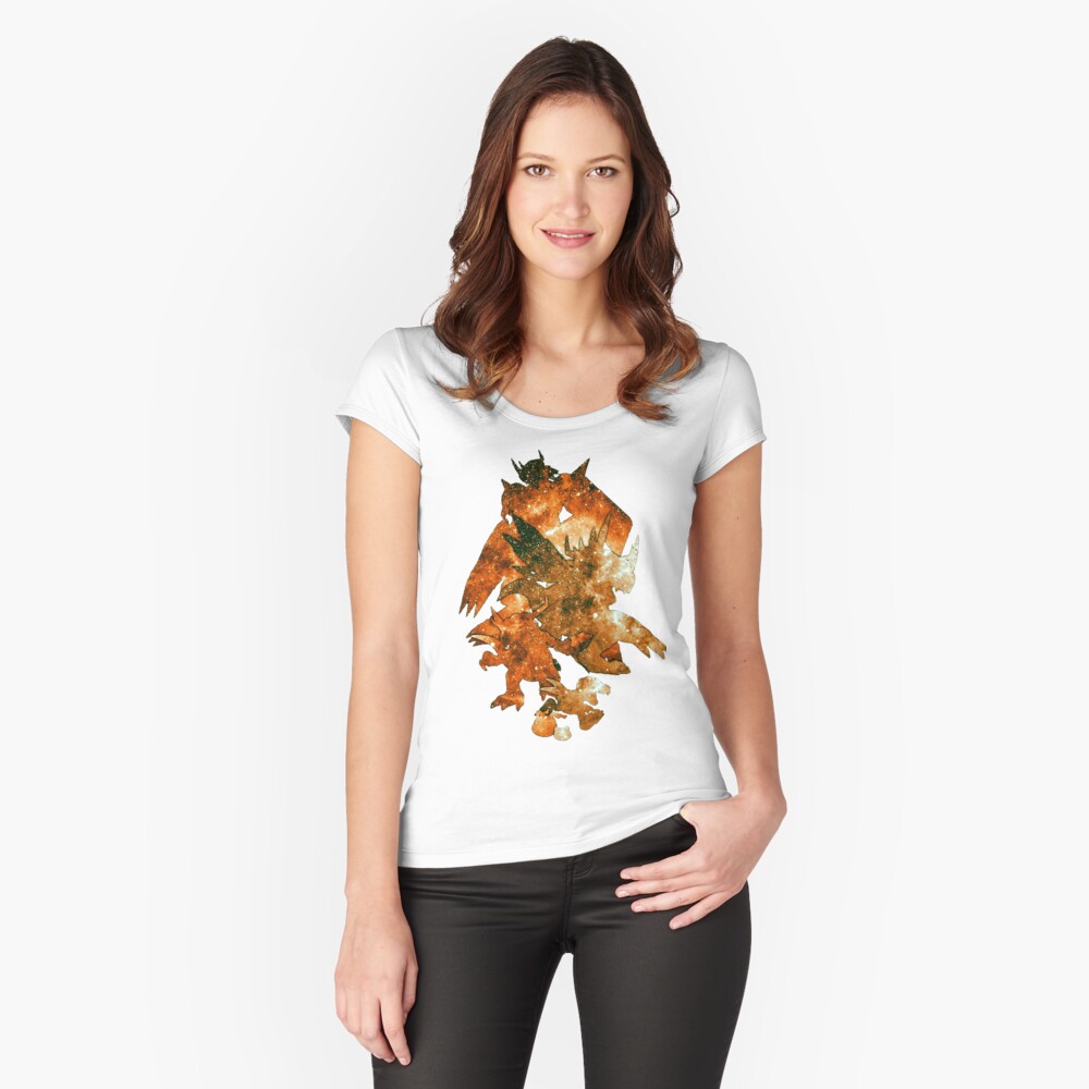Item preview, Fitted Scoop T-Shirt designed and sold by MarcosBogado.