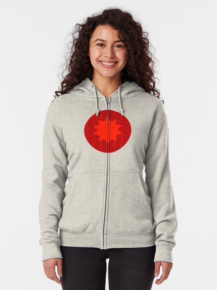 Alternate view of Hero Of Time Zipped Hoodie