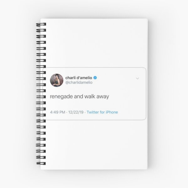Item preview, Charli Damelio Renegade Tweet designed and sold by maddiesartworks.