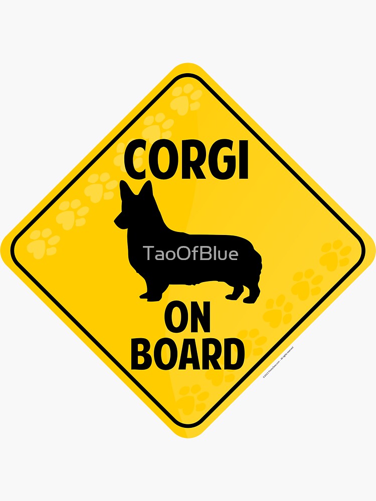 Corgi (Pembroke Welsh) On Board by TaoOfBlue