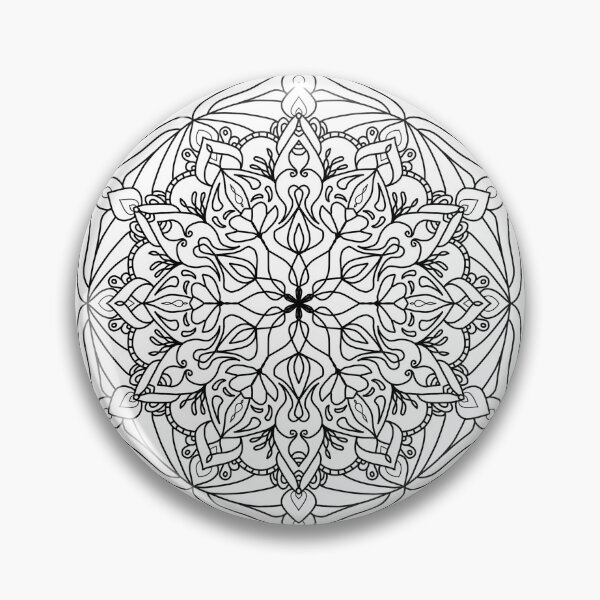 Item preview, Mandala black lines designed and sold by Lex Spacekadettin.