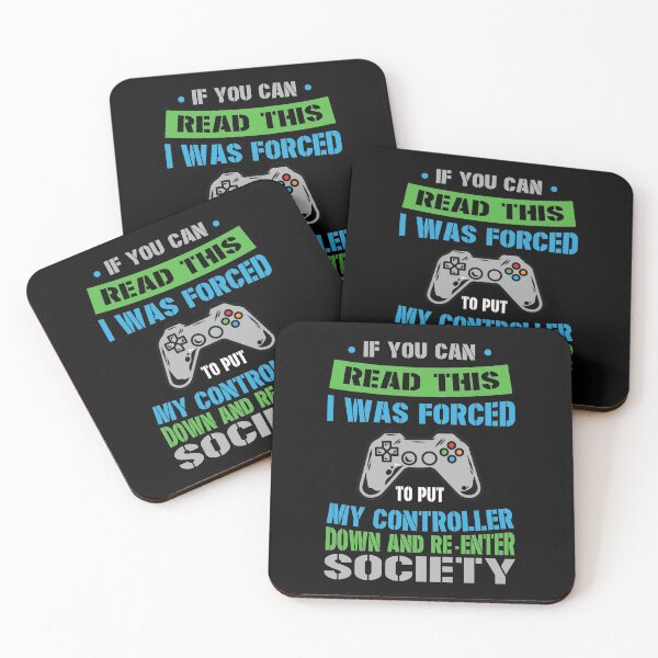 Item preview, Put Controller Down Re-Enter Society Funny Gamer  designed and sold by Merch By ika.
