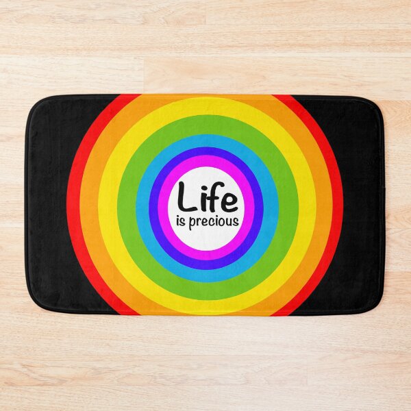 Item preview, Life is precious - rainbow colored circles designed and sold by stephenignacio.