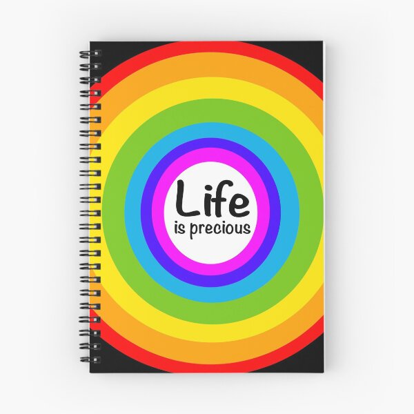 Item preview, Life is precious - rainbow colored circles designed and sold by stephenignacio.