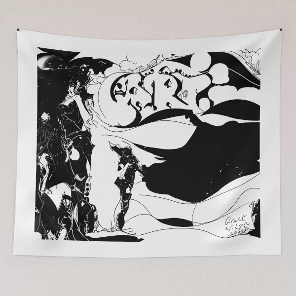 Item preview, Tragic black and white, the canopy of chaos. Figure ART. designed and sold by Grant Wilson.