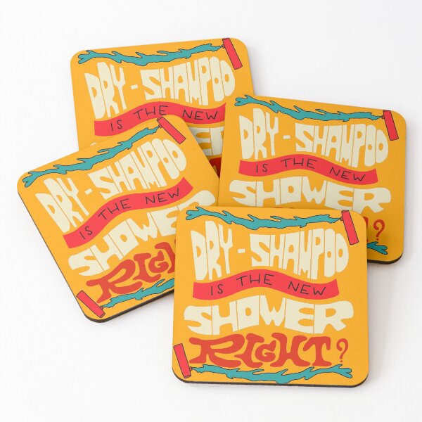 Item preview, Dry shampoo is the new shower, right? designed and sold by Gabba Delgado.
