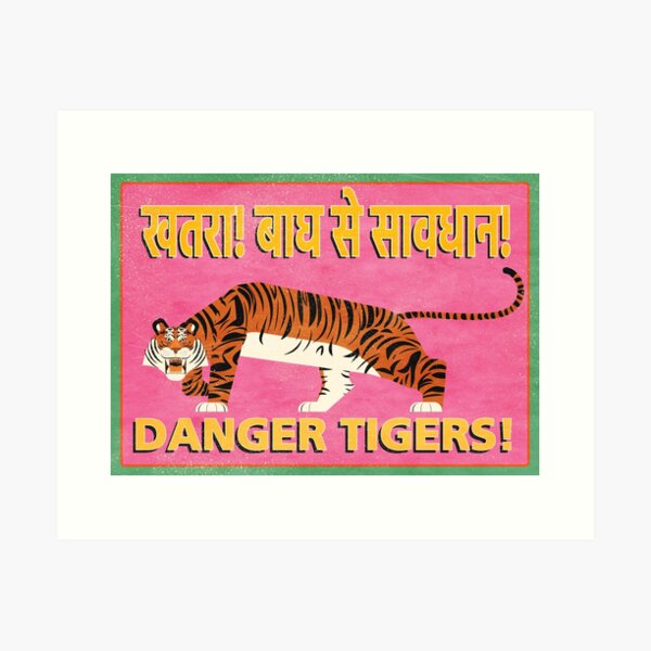 Item preview, Danger Tigers! designed and sold by daviz.