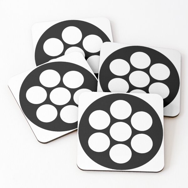 Item preview, Polka Dots Hexagonal Pattern White Background designed and sold by BleuSky.