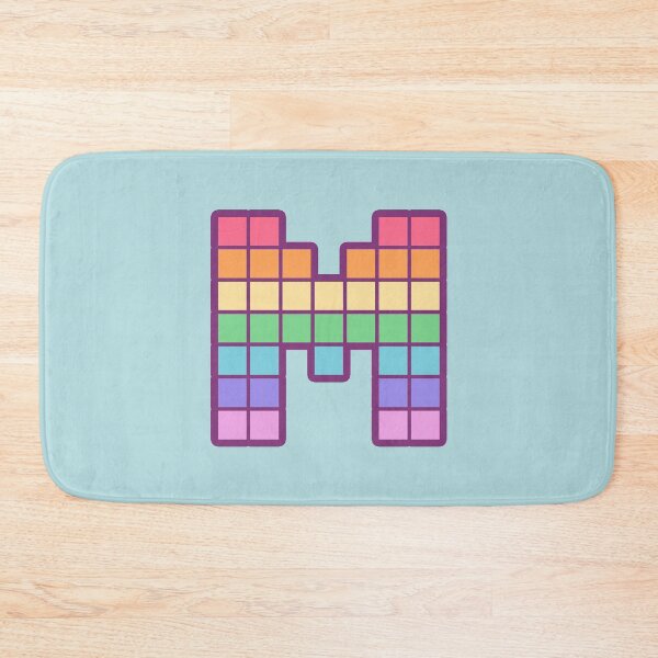 Item preview, M letter, alphabet, typography, font designed and sold by OkihanaShop.