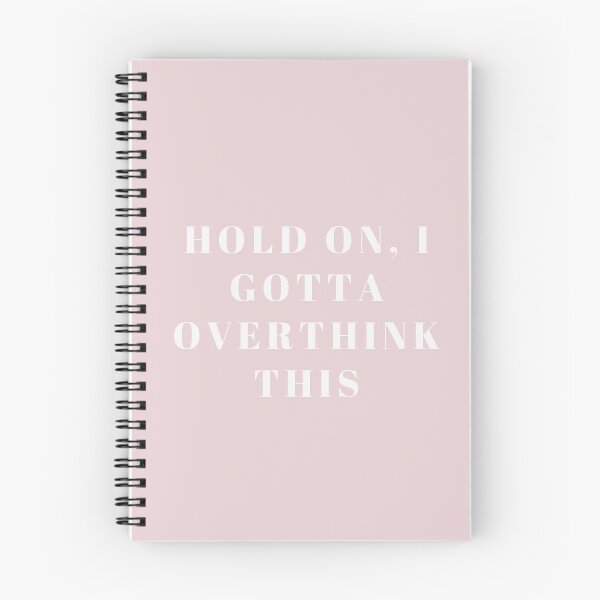 Item preview, Overthink Quote designed and sold by agethegreat.
