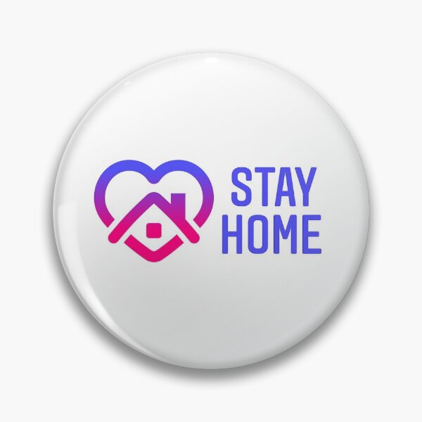 Item preview, Stay Home Stay Safe Sticker designed and sold by onlytopdesigns.
