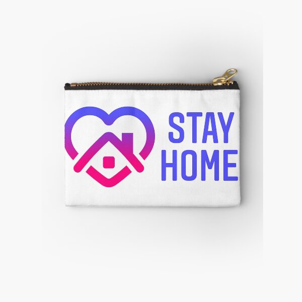 Artikelvorschau, Bleib zu Hause Bleib sicher Aufkleber entworfen und verkauft von onlytopdesigns.