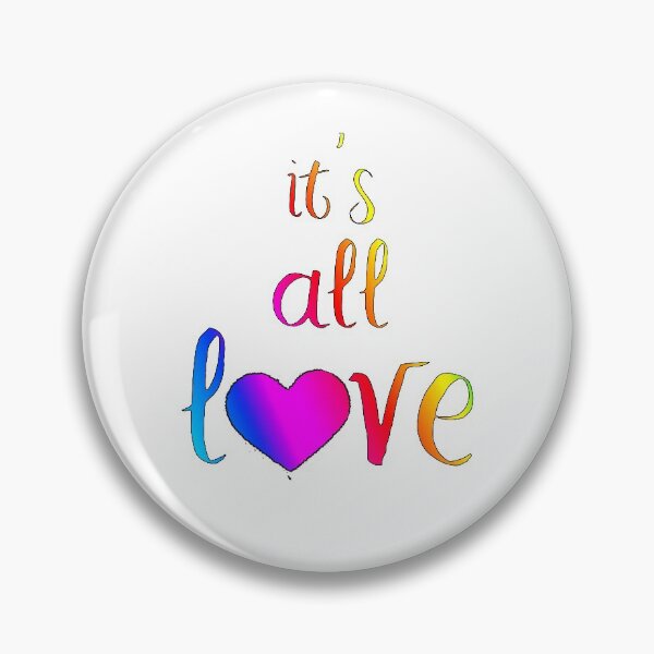 Item preview, Trolls-Inspired "It's All Love" designed and sold by mulberrydragon.