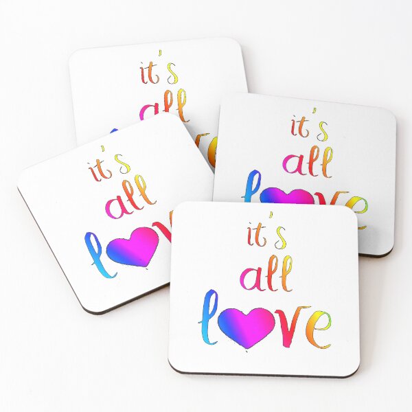 Item preview, Trolls-Inspired "It's All Love" designed and sold by mulberrydragon.