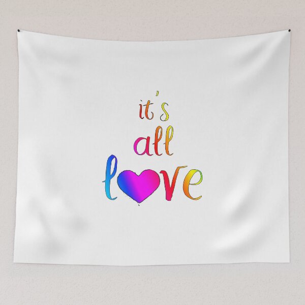 Item preview, Trolls-Inspired "It's All Love" designed and sold by mulberrydragon.