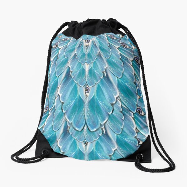 Dragonfly Dreaming - Textile Drawstring Bag