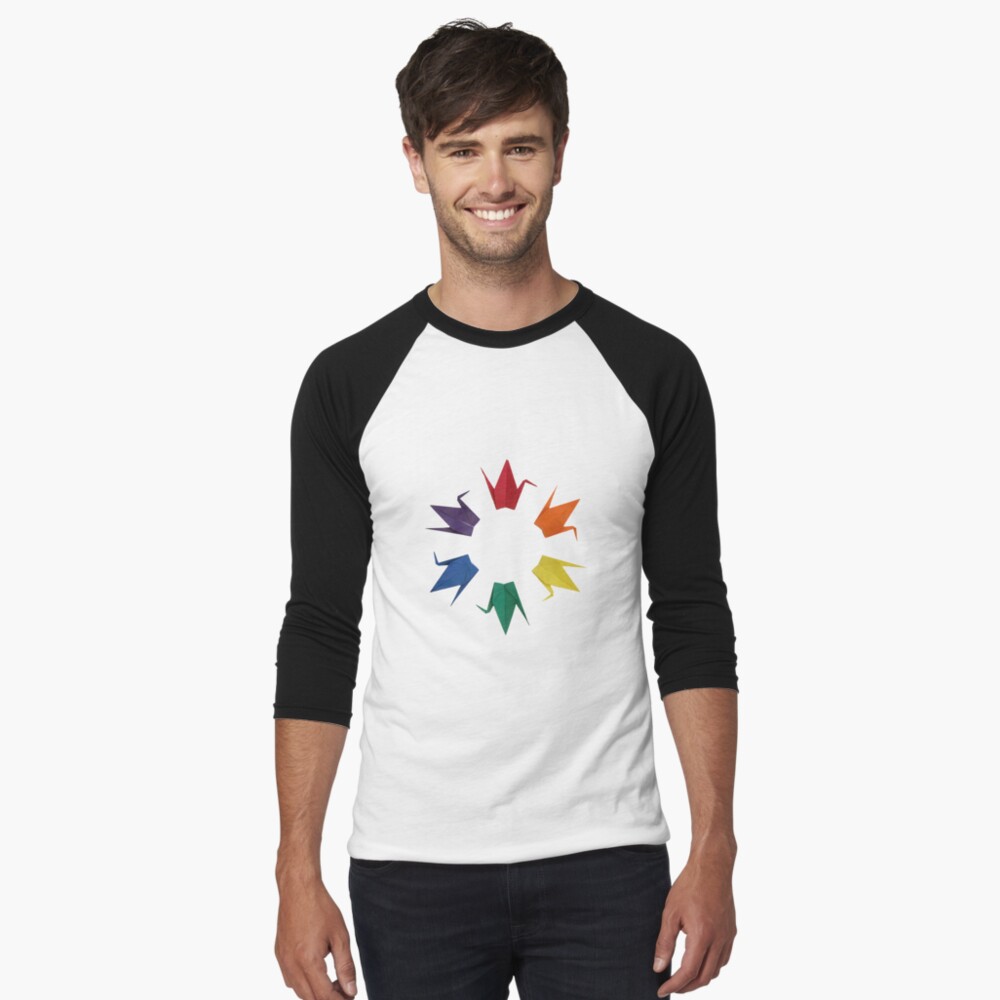 Item preview, Baseball ¾ Sleeve T-Shirt designed and sold by origamiexpress.