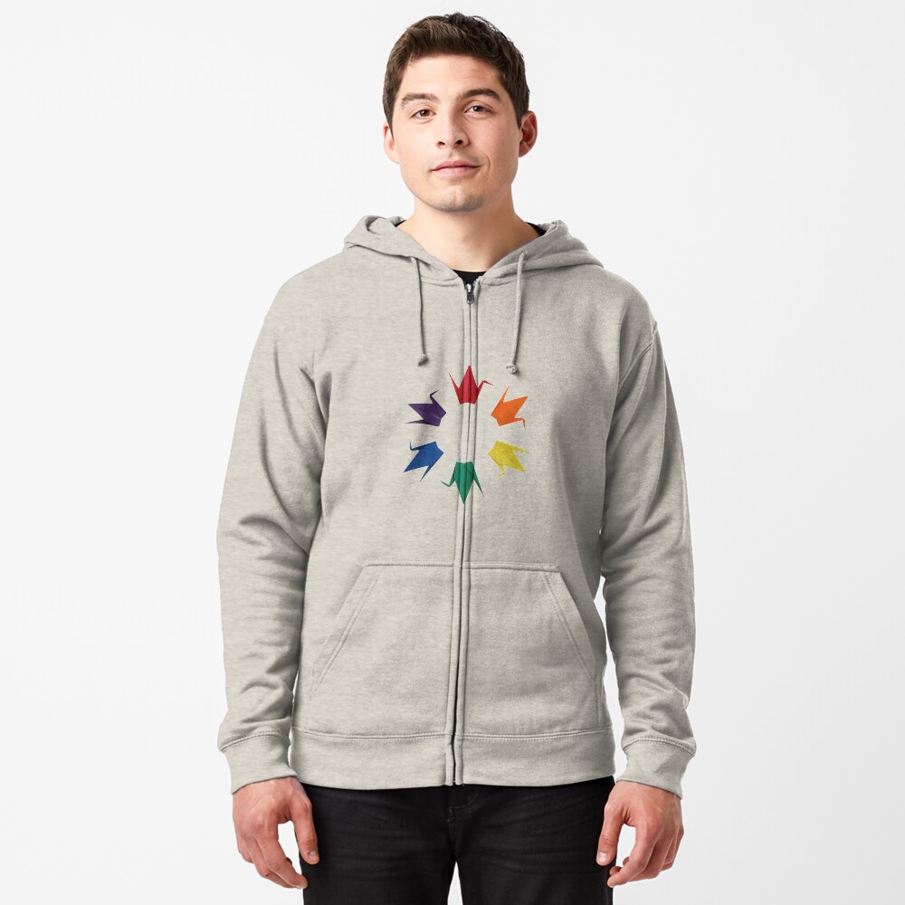 Item preview, Zipped Hoodie designed and sold by origamiexpress.