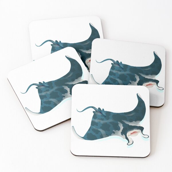 Item preview, Manta Ray Illustration designed and sold by Xsquilax.