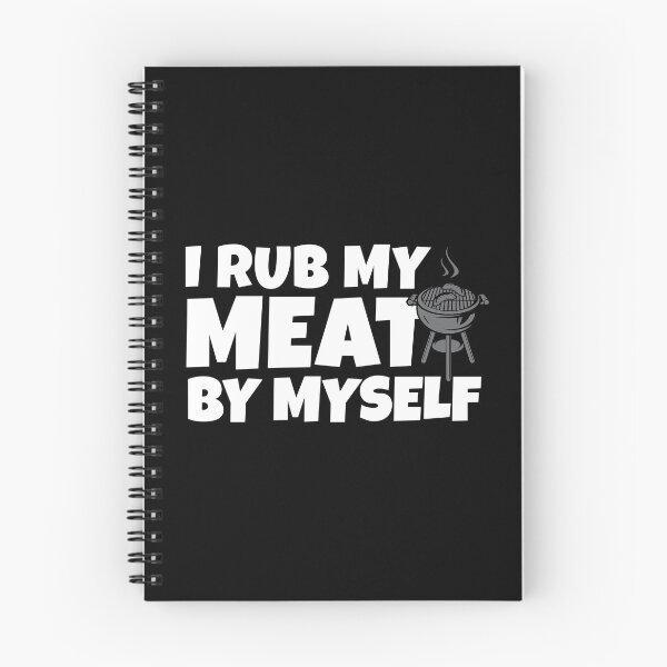 Item preview, I Rub My Meat Funny BBQ Lover designed and sold by casestees.
