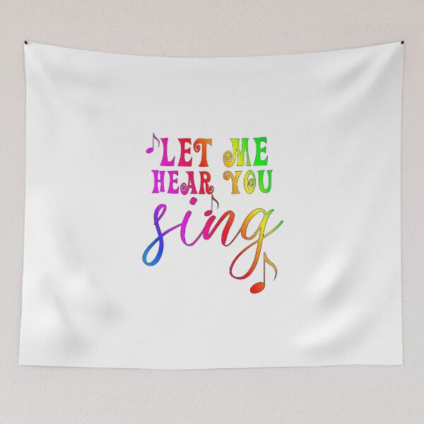 Item preview, Trolls-Inspired "Let Me Hear You Sing" designed and sold by mulberrydragon.