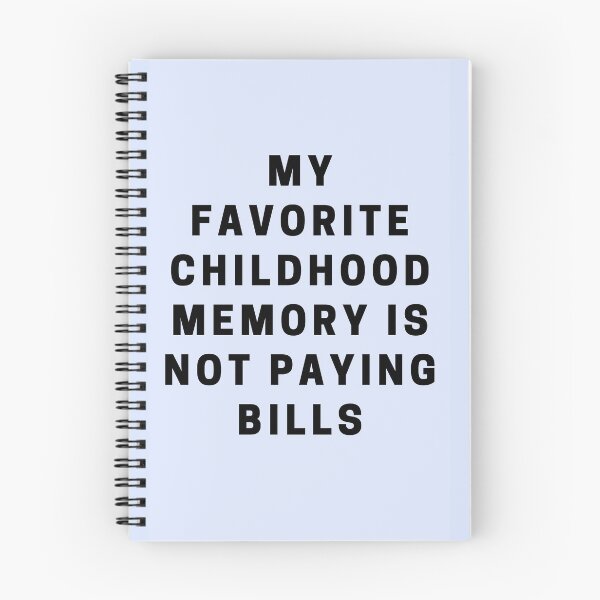 Item preview, Childhood Memory Quote designed and sold by agethegreat.