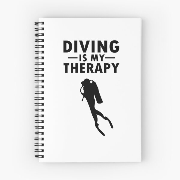 Item preview, Diving is my therapy diver gift idea designed and sold by LeMuesch.