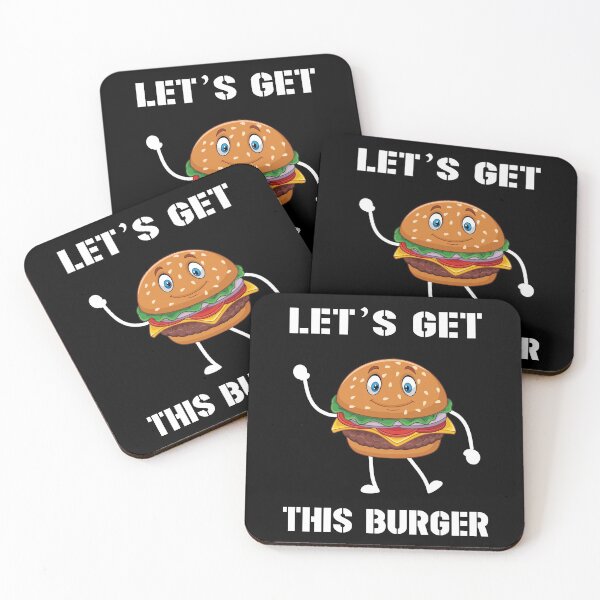 Item preview, Let's Get This Burger designed and sold by Merch By ika.