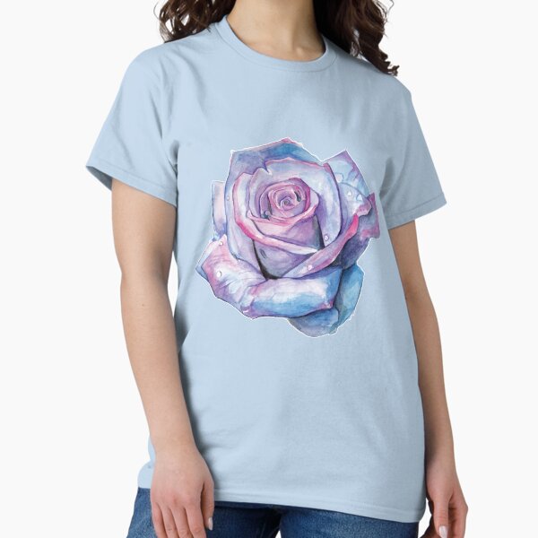 Aperçu de l'œuvre Aquarelle Rose créée et vendue par Silver Lime Studio.
