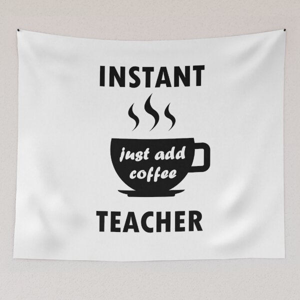 Item preview, Instant teacher coffee lesson class gift designed and sold by LeMuesch.