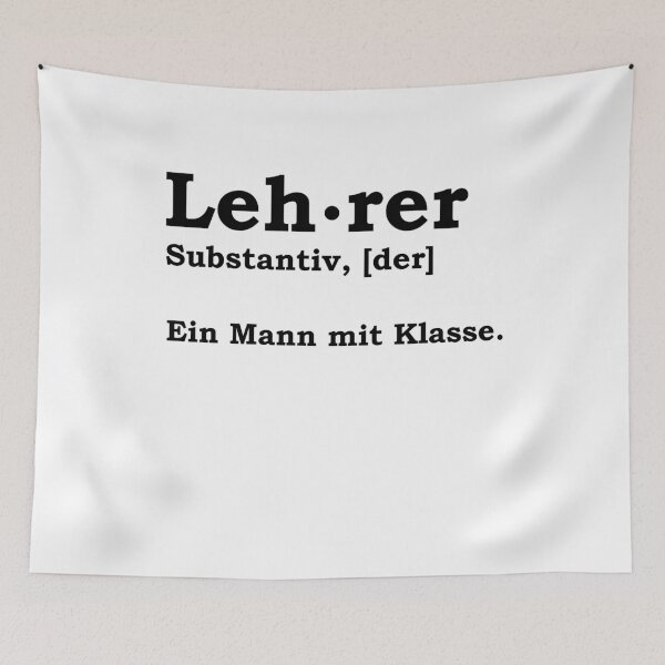 Item preview, Teacher - A Man With Class School Gift Idea designed and sold by LeMuesch.