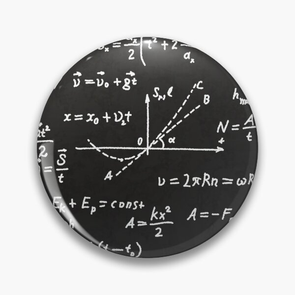 Item preview, Mathematics Equations Formulas Math Science Clock designed and sold by ClocksMan.