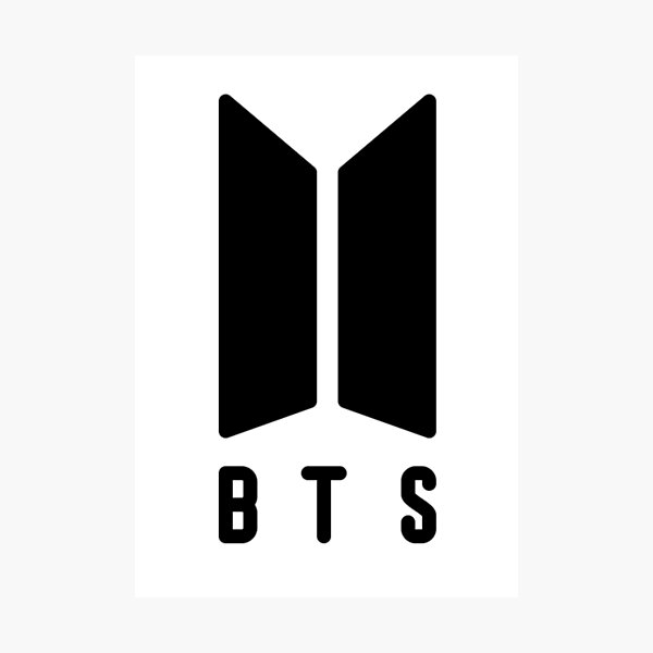 Bts Banner Wall Art | Redbubble