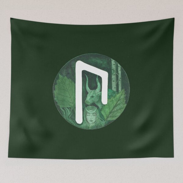 Item preview, Uruz - Futhark Rune of Healing designed and sold by Laura Montserrat.