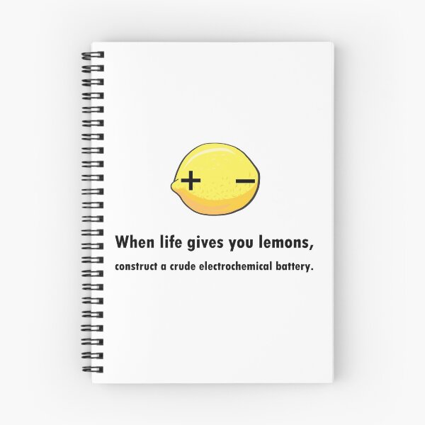 Item preview, Electrochemistry chemistry chemist science nerd lemon designed and sold by LeMuesch.