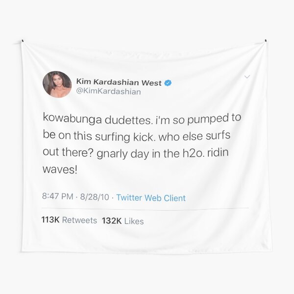 Aperçu de l'œuvre Tweet de Kim Kardashian créée et vendue par Jenna Gardner.
