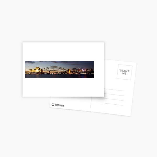 Item preview, Sydney Harbour Bridge and Opera House SUNSET designed and sold by Andrew  MCKENZIE.