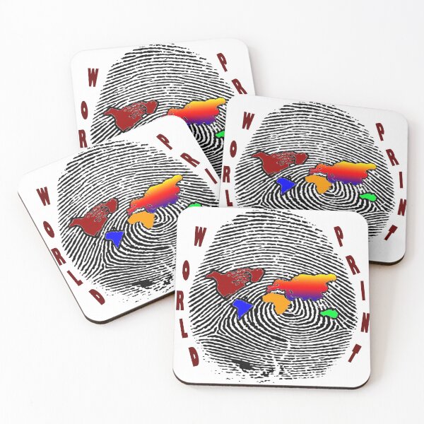Item preview, fingerprint of the world designed and sold by lamiabent.