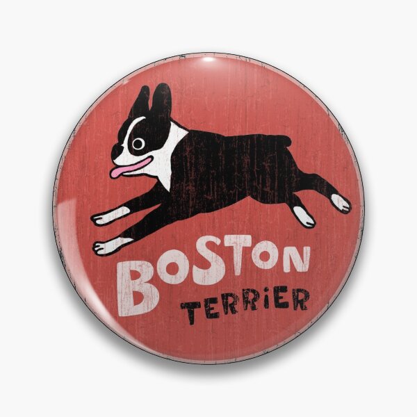 Item preview, Boston Terrier Jumping | Cool Retro Style Dog designed and sold by Jenn Inashvili.