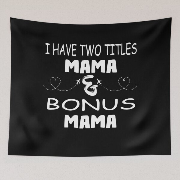 Item preview, I Have Two Titles Mom And Step Mom Mom Shirts Bonus Mom Shirt Step Mom Shirt Proud Step Mom Worlds Best Step Mom Mother's Day Gift Shirts designed and sold by Noussairox.