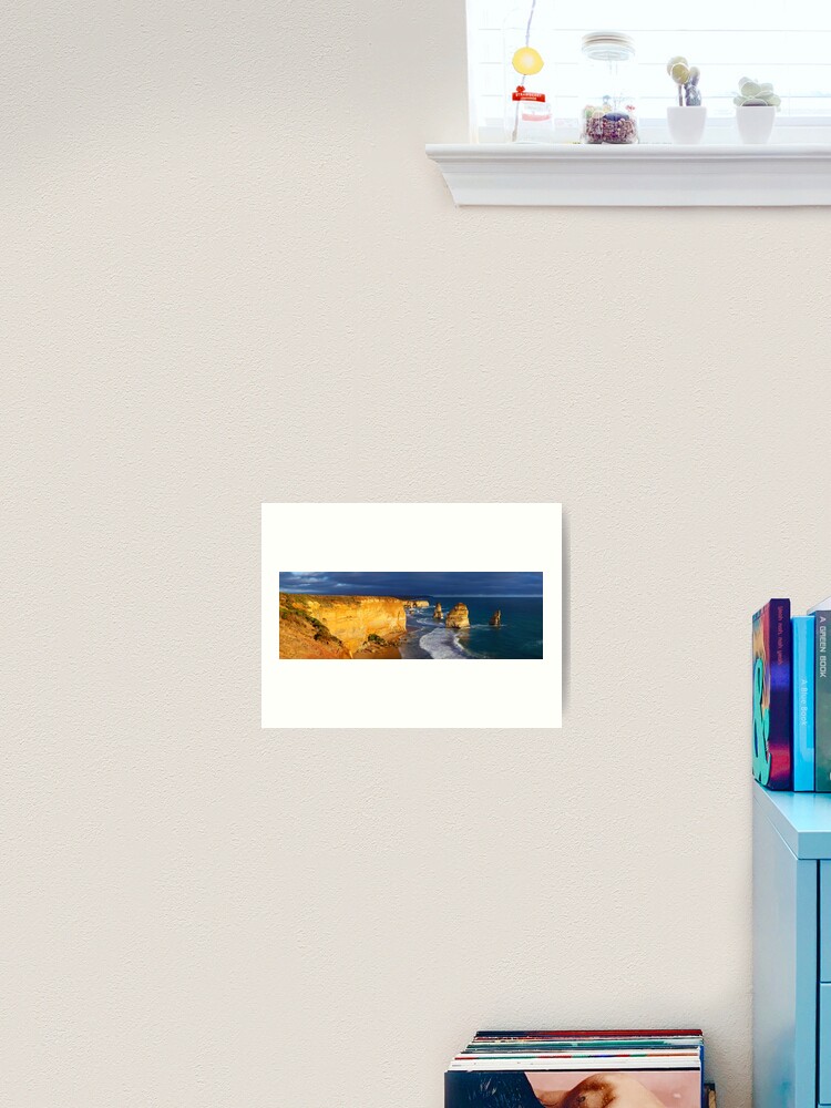 Thumbnail 1 of 3, Art Print, Dramatic Light over the Twelve Apostles, Victoria, Australia designed and sold by Chockstone.