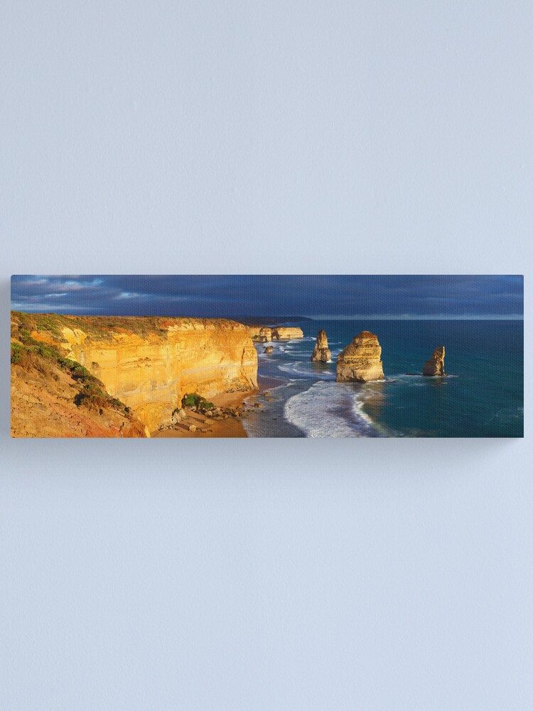 Canvas Print, Dramatic Light over the Twelve Apostles, Victoria, Australia designed and sold by Michael Boniwell