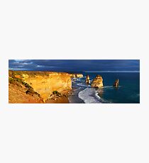 Dramatic Light over the Twelve Apostles, Victoria, Australia Photographic Print
