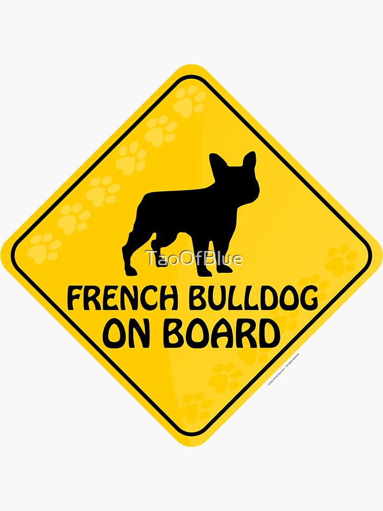 French Bulldog On Board by TaoOfBlue