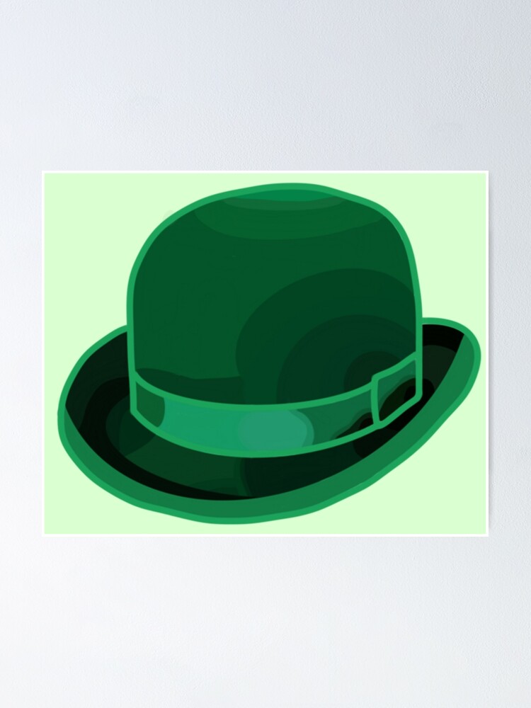 Green Bowler Hat