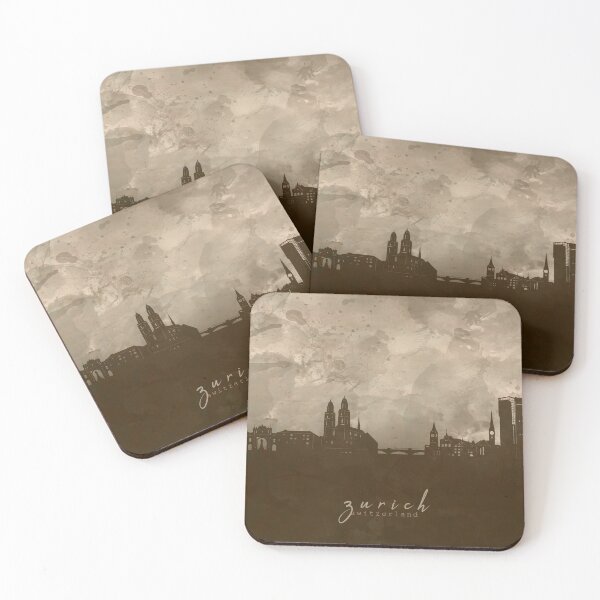 Item preview, zurich skyline  designed and sold by BekimART2.
